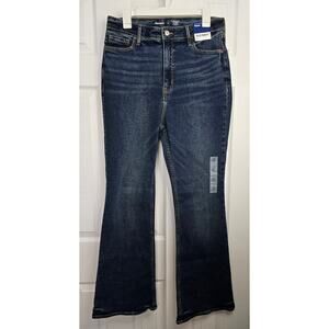 Old Navy Women's Higher High-Rise Flare Jeans- Size 12